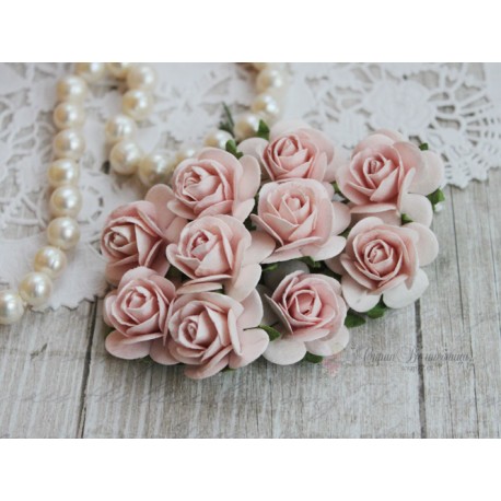 Роза Мальбери, цвет нежно-розовый, 25мм, 1 цветок