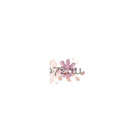 Пуговица "Детская ладошка" "GAMMA", цвет розовый, 8 мм, 1шт