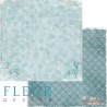 Лист бумаги для скрапбукинга "Метель", коллекция "Зимние узоры", 30х30, плотность 190 гр, FD1004803