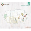 Набор карточек для скрапбукинга 11шт коллекция "Кролик Питер и друзья" (девочка)