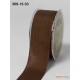 Лента Faux Linen от May Arts, цвет мягкий коричневый, 40мм, 90см