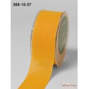 Лента Faux Linen от May Arts, цвет желтый, 40мм, 90см