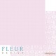 Лист бумаги для скрапбукинга "Нежный Розовый", коллекция "Шебби Шик Базовая 2.0", 30,5х30,5 см, плотность 190 гр