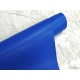 Переплетный кожзам (экокожа) матовый, цвет ярко-синий (Италия) 33*35см