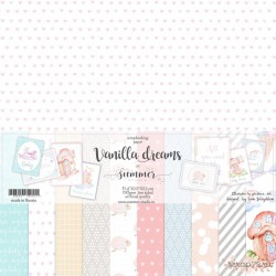 Набор бумаги Summer Studio  Коллекция: "VANILLA DREAMS"