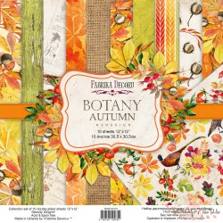 Набор скрапбумаги "Botany autumn redesign" 30,5x30,5 см 10 листов