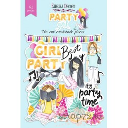 Набор высечек коллекция "Party girl", 61 шт
