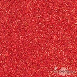 Фоамиран глиттерный 2 мм, красный, 21х29см