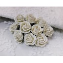 Роза челси, цвет белый, 30 мм, 1 цветочек