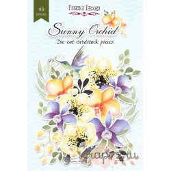 Набор высечек коллекция "Sunny Orchid", 49 шт