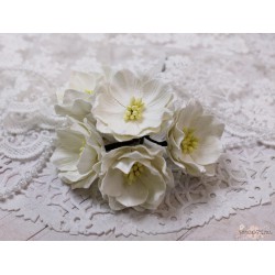 Цветок лотоса белый, 1 цветочек