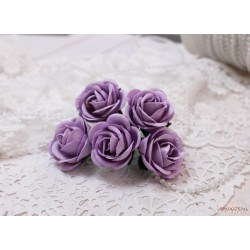 Роза челси, цвет лиловый, 35 мм, 1 цветочек
