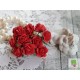 Роза Мальбери, цвет красный, 20мм, 1 цветок